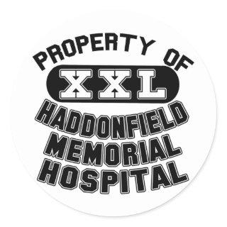 Haddonfield Memorial Hospital Products Classic Round Sticker