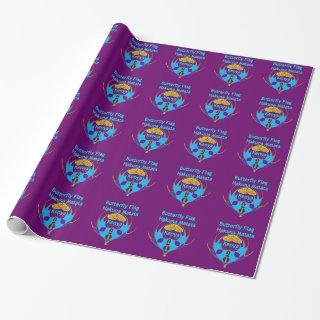 "Hakuna Matata Kenya" Butterfly Art Print/Graphic