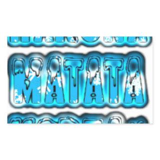 Hakuna Matata South Korea Art Print/Graphic Rectangular Sticker