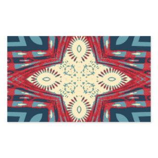 Hakuna Matata Text Hope Abstract Art Print Design Rectangular Sticker