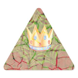 Hakuna matata triangle sticker