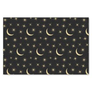 Half Moon Stars Universe Space Lover Astronomy Tissue Paper
