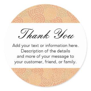 Halftone | Zen Classic Round Sticker
