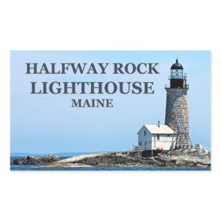 Halfway Rock Lighthouse, Maine Stickers