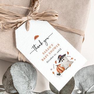 Halloween Baby Shower Gift Tags