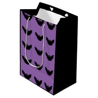 Halloween Black Bat Medium Gift Bag