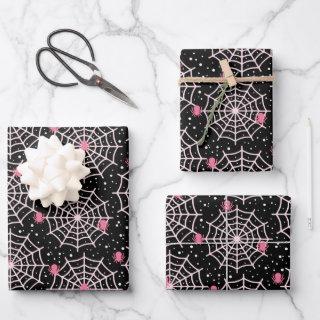 Halloween Cobwebs & Spiders Pattern  Sheets