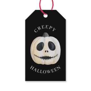 Halloween Creepy Gothic Jack O Lantern Pumpkin  Gift Tags