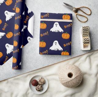 Halloween Ghost Jack O' Lantern Pattern