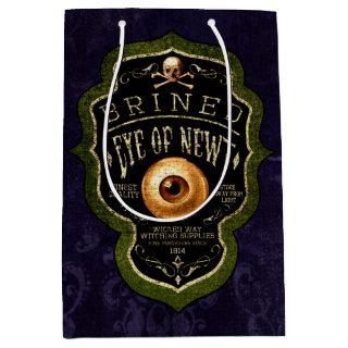 Halloween Gothic Eye Of Newt Witch Potion Vintage Medium Gift Bag