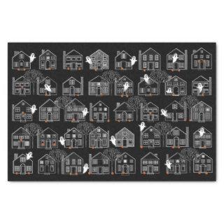 Halloween Haunted House Tissue Paper