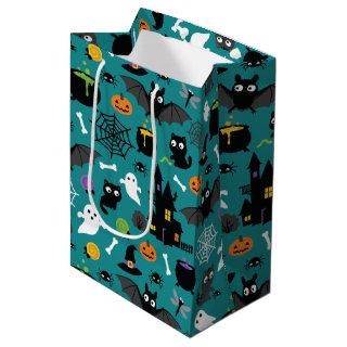 Halloween Pattern Medium Gift Bag