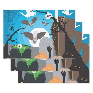 Halloween Scene   Sheets