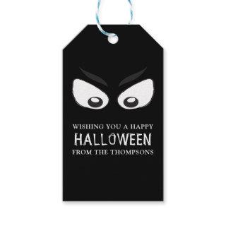 Halloween Spooky Scary Ghost Eyes Whimsical Cute Gift Tags