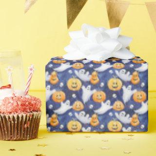 Halloween Watercolor Pattern