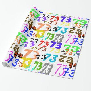 Ham Radio 73 Code Gift Wrap