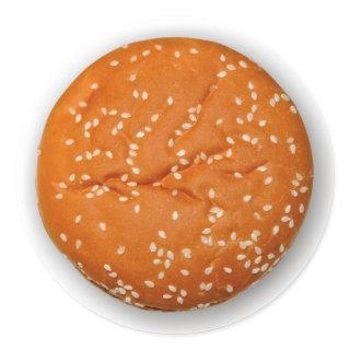 Hamburger Bun Classic Round Sticker