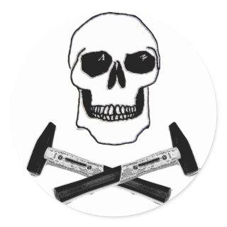 Hammer Head Classic Round Sticker