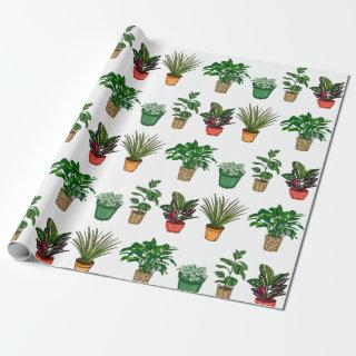 Hand Drawn Houseplants Birthday