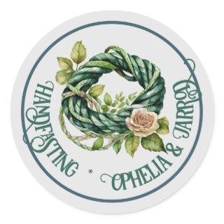 HANDFASTING STICKERS FOR FAVORS ENVELOPES CORD