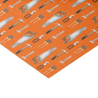 Handyman work tools  tissue paper