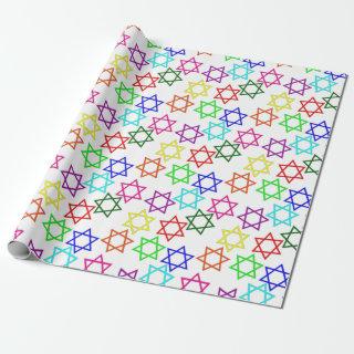 hanukkah rainbow star of david