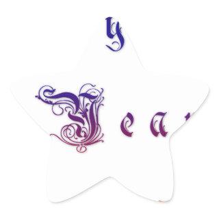 Happu New Year 2015 Hakuna Matata wishes.png Star Sticker