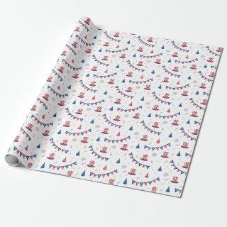 Happy 4th of July Cute Party Pattern