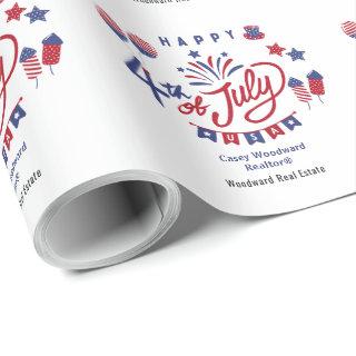 Happy 4th of July USA | Realtor Marketing Custom
