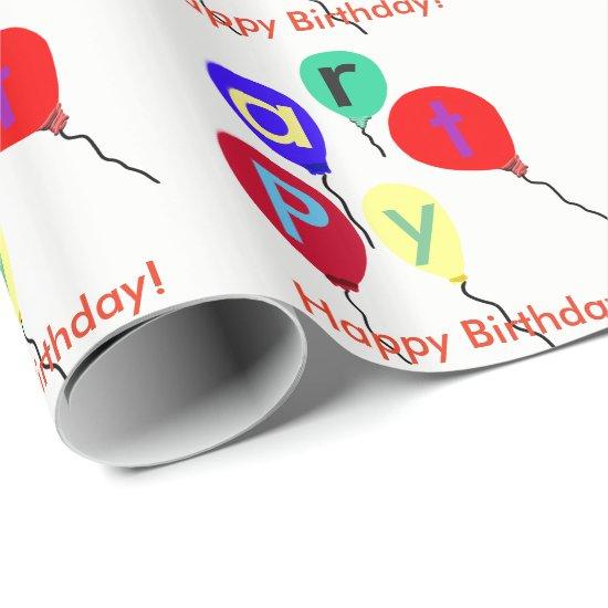 Happy Birthday Balloons