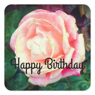 Happy Birthday Gemini Rose #1 Stickers