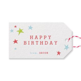 Happy Birthday Kids |  Gift Tags