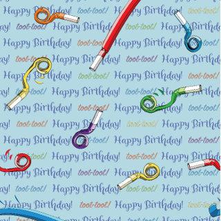 Happy Birthday Party Noisemakers  Sheets