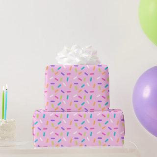 Happy Birthday Pink Cake Sprinkles