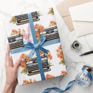 Happy Birthday Retro Typewriter