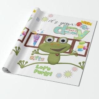 Happy Birthday  Friends Family Frog