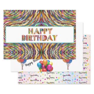 Happy Birthday  Sheets