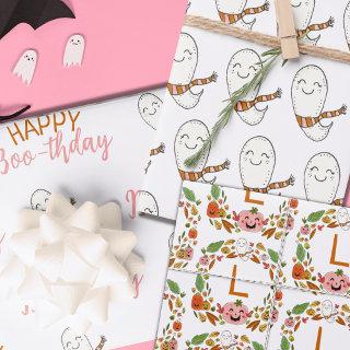 Happy Boo-thday Ghosts  Sheets