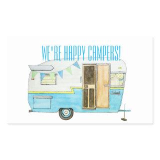Happy Camper Stickers