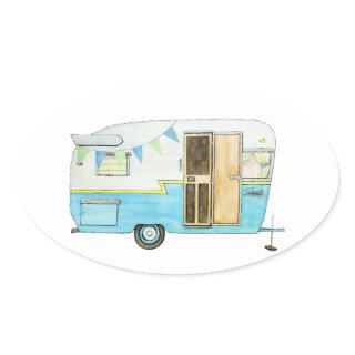 Happy Camper Stickers