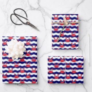 Happy Crabs Pattern  Sheets