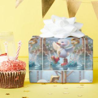 Happy Duckling With #5 Balloon