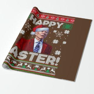 Happy Easter Funny Joe Biden Santa Christmas brown