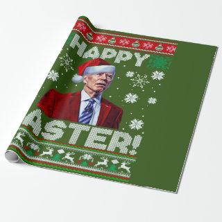 Happy Easter Funny Joe Biden Santa Christmas Green