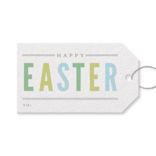 Happy Easter | Holiday gift tags Pack of gift tags