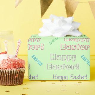 Happy Easter Typography Easter Themed Gift