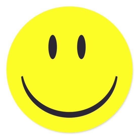 Happy Face Sticker