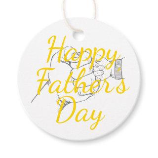 “Happy Father’s Day” gift tag