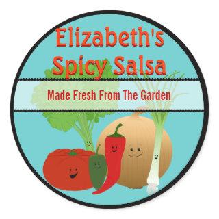 Happy Fresh Salsa Gift Tag