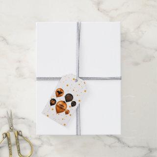 Happy Halloween Party Balloons Gift Tags